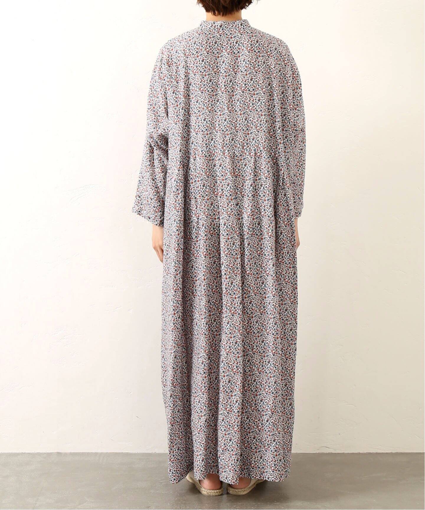 リネンフラワープリントampleプルワンピース（ワンピース）｜journal  