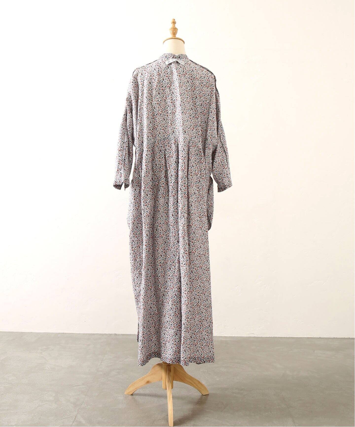 リネンフラワープリントampleプルワンピース（ワンピース）｜journal  