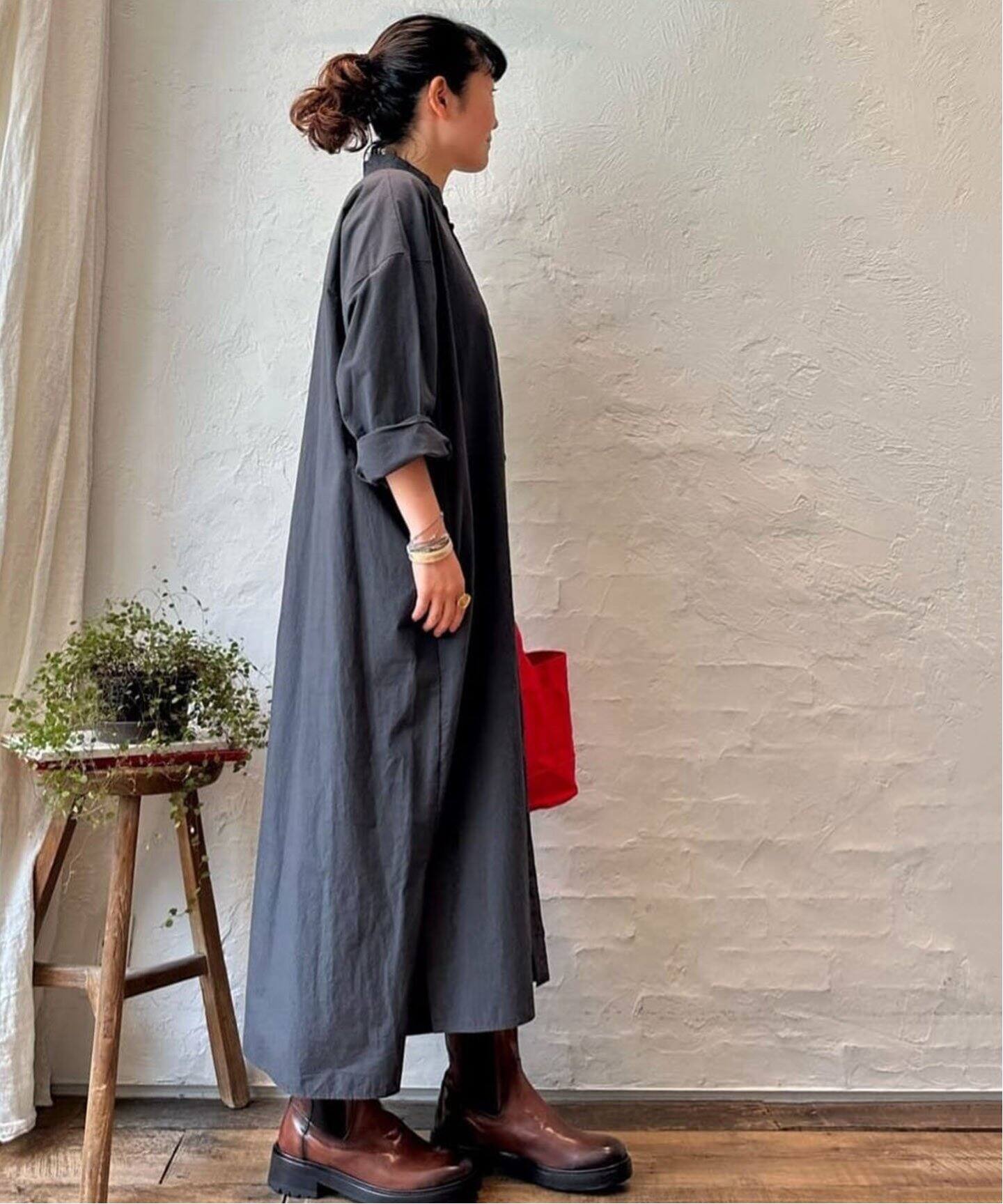 タイプワッシャー シャツワンピース（ワンピース）｜journal standard  