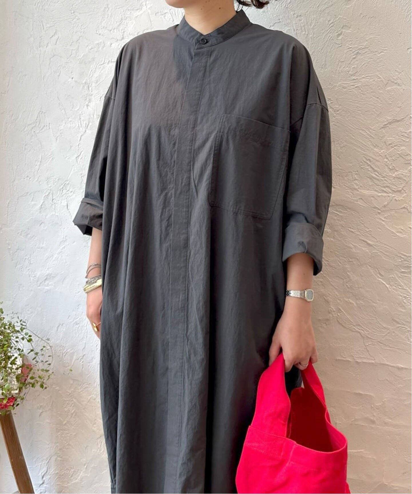 タイプワッシャー シャツワンピース（ワンピース）｜journal standard  