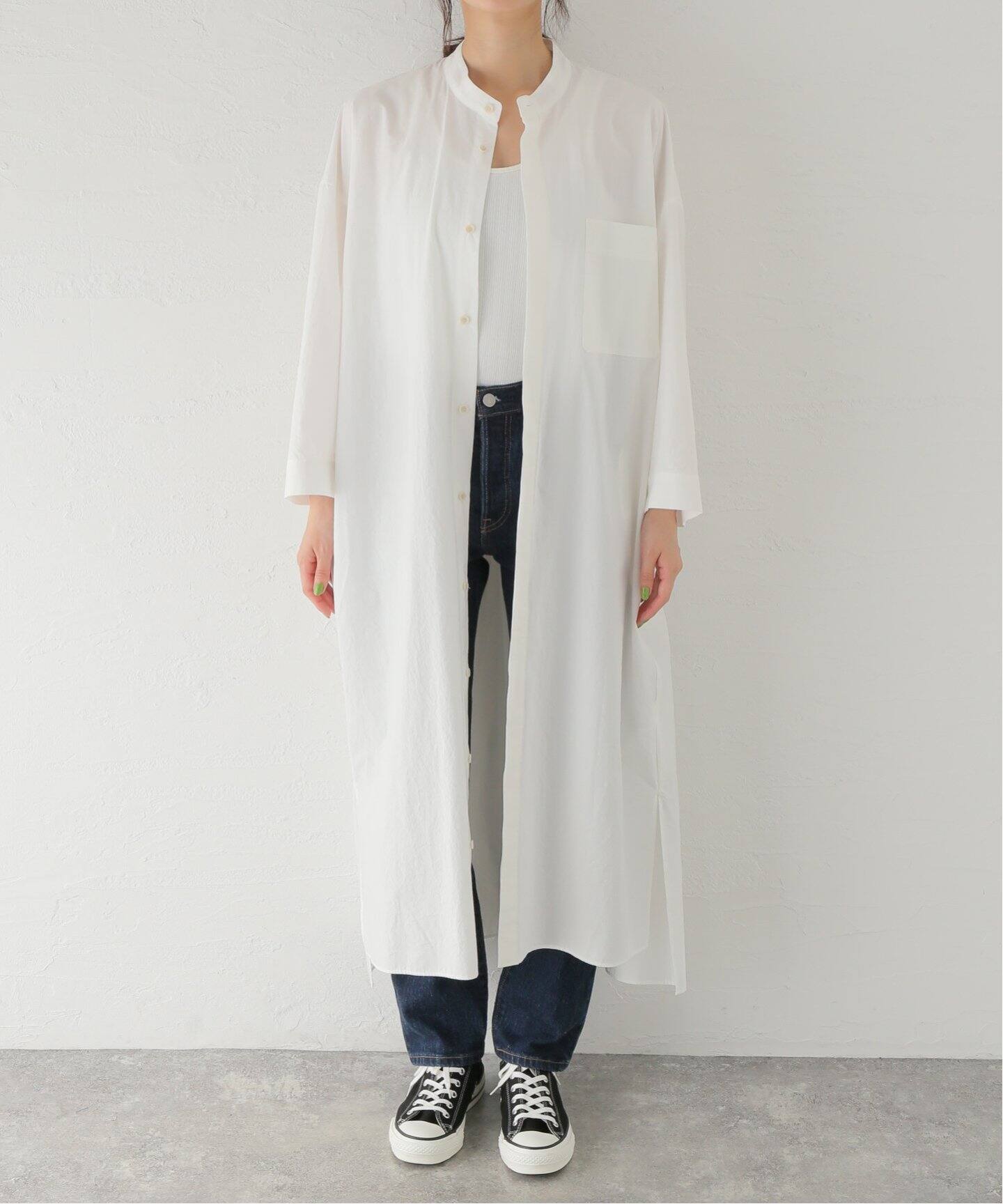 タイプワッシャー シャツワンピース（ワンピース）｜journal standard  