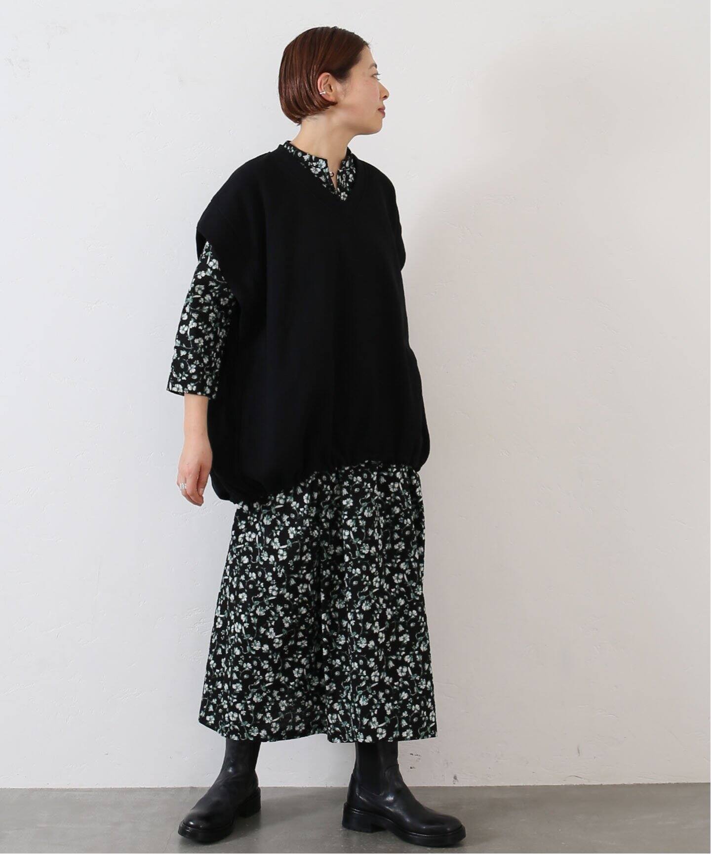 アソートフラワー ampleプルワンピース（ワンピース）｜journal  