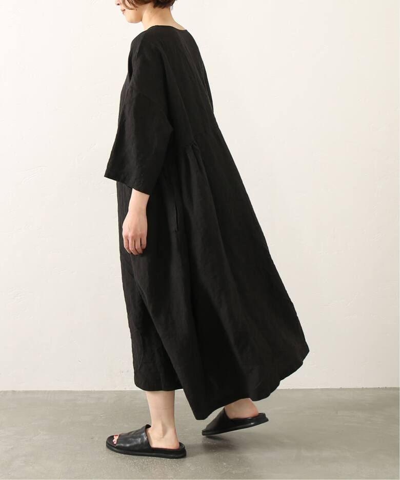 40リネン Vネックワンピース（ワンピース）｜journal standard luxe  