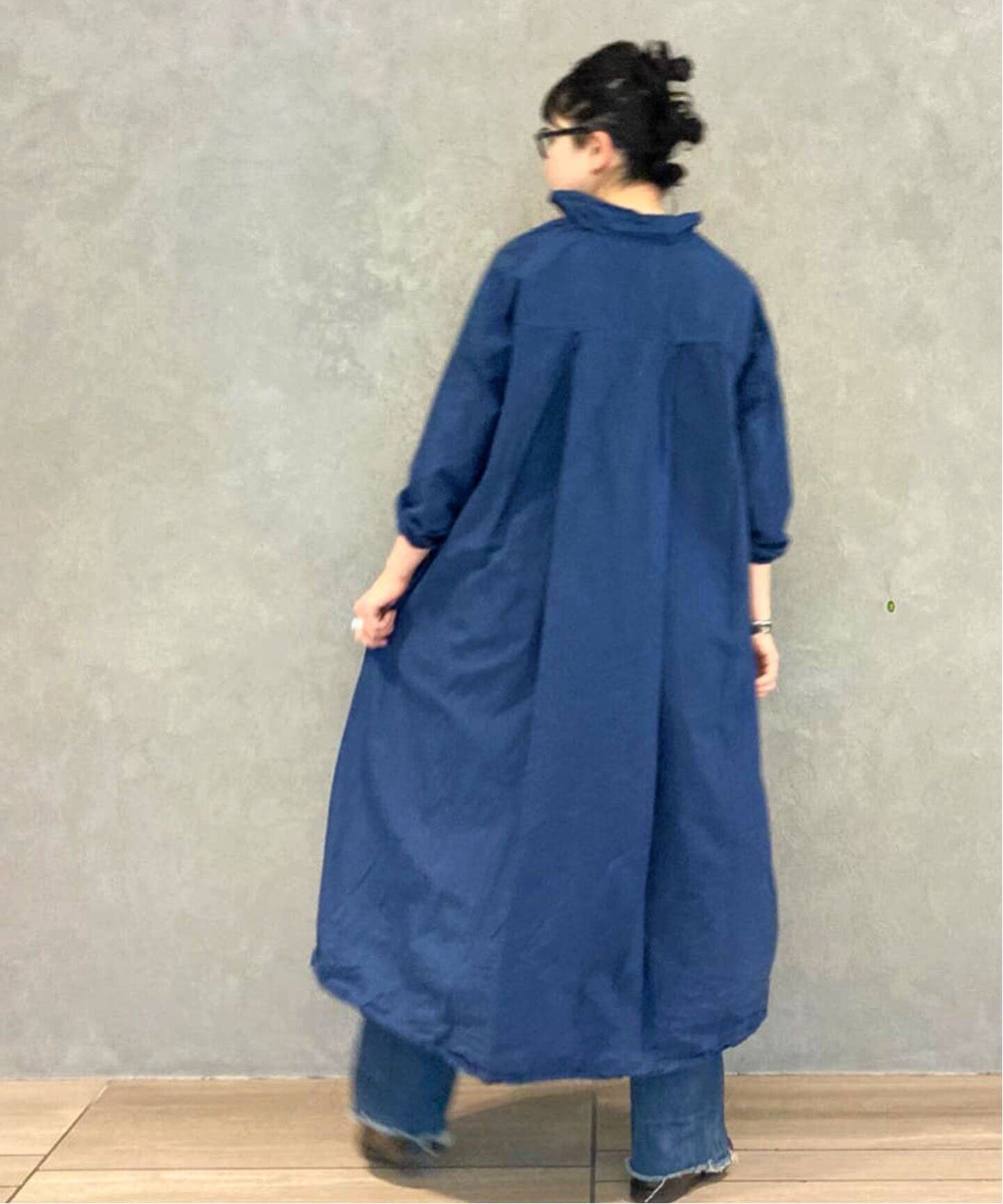 ALBUM DI FAMIGLIA/アルバム ディ ファミリア】TAILORED COLLAR DRESS 