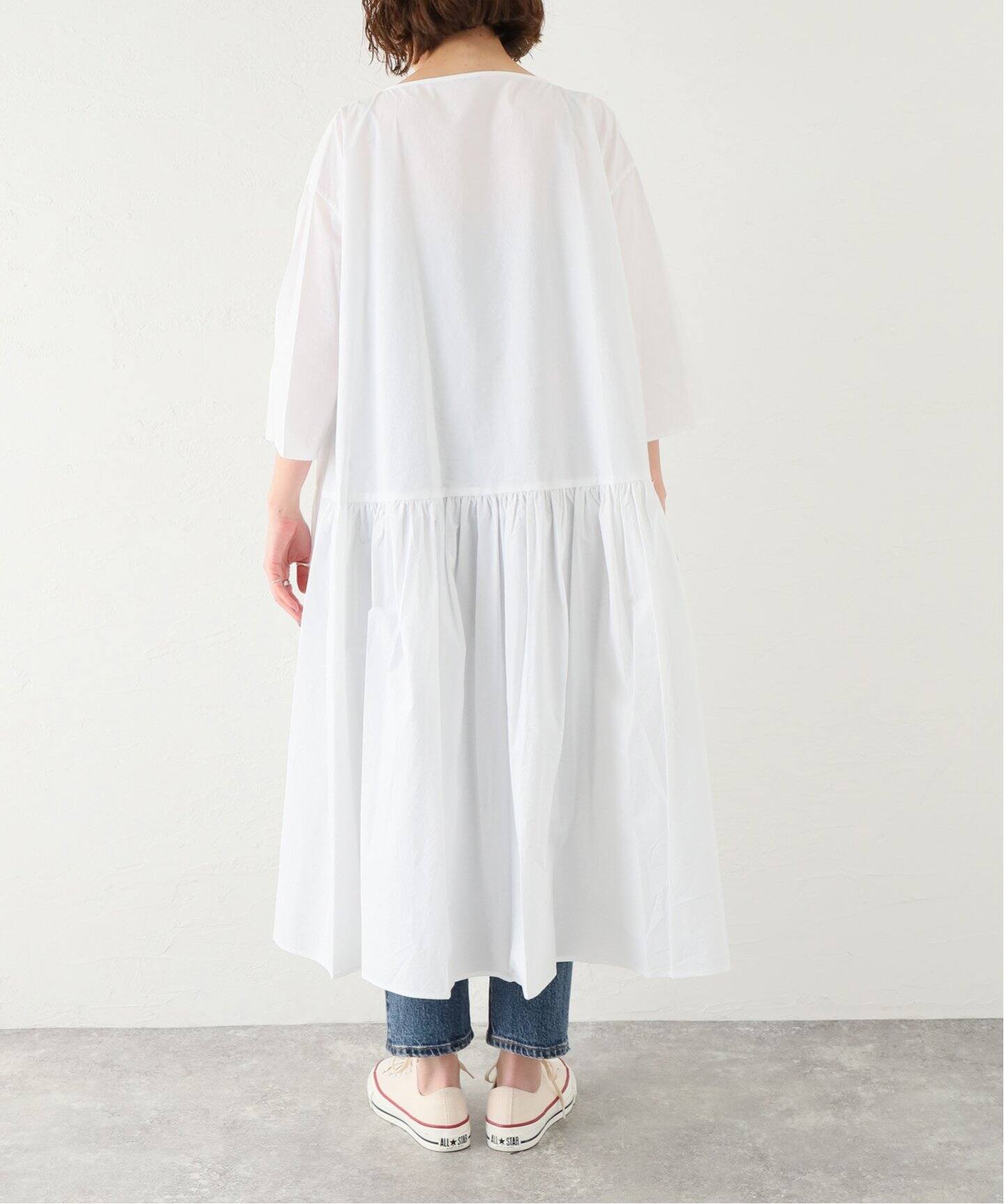 apuntob/アプントビー】 DRESS JAPANESE LIGHT POPLINE（ワンピース  