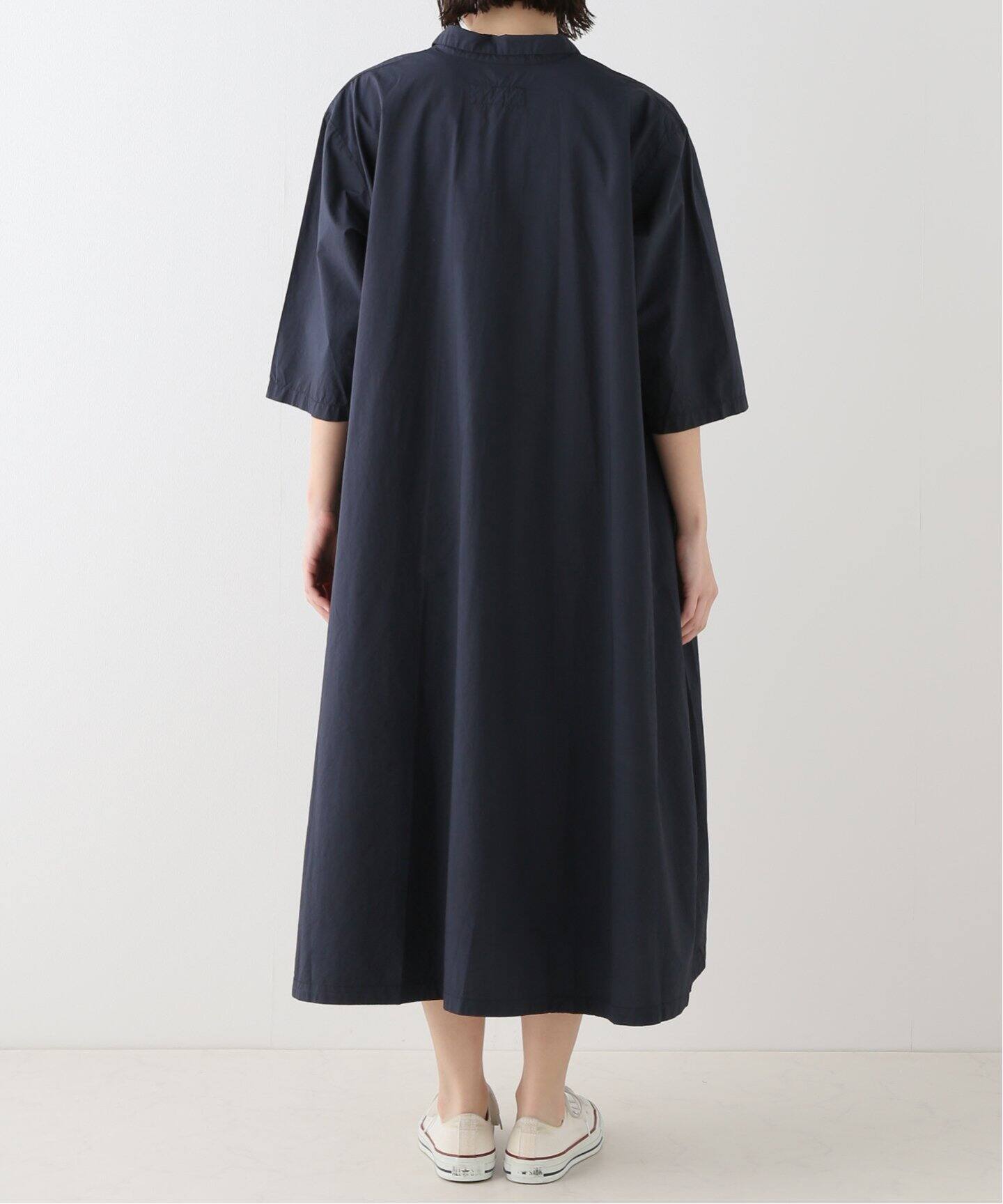 MANUELLE GUIBAL /マニュエルギバル】 COLLAR PULL DRESS（ワンピース 