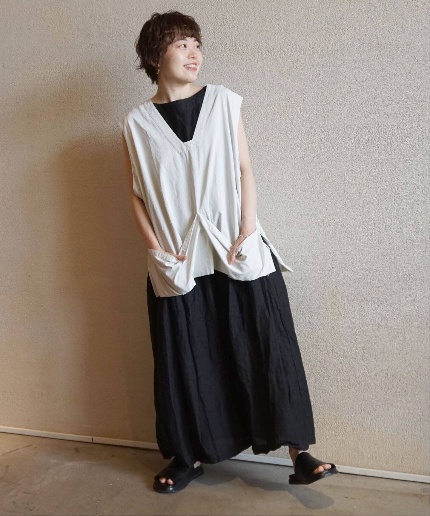 ARMEN/アーメン】LINEN N/SL ONE PIECE（ワンピース）｜journal 