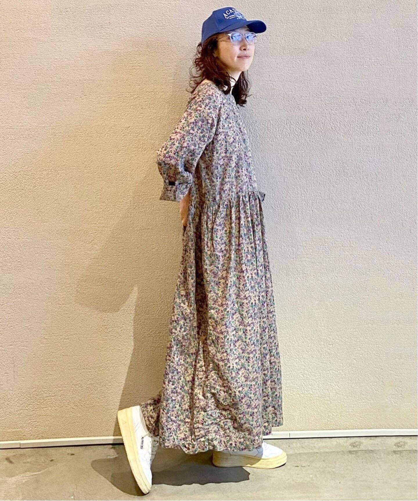 ARMEN/アーメン】SMALL FLOWER B/N ONEPIECE（ワンピース）｜journal  