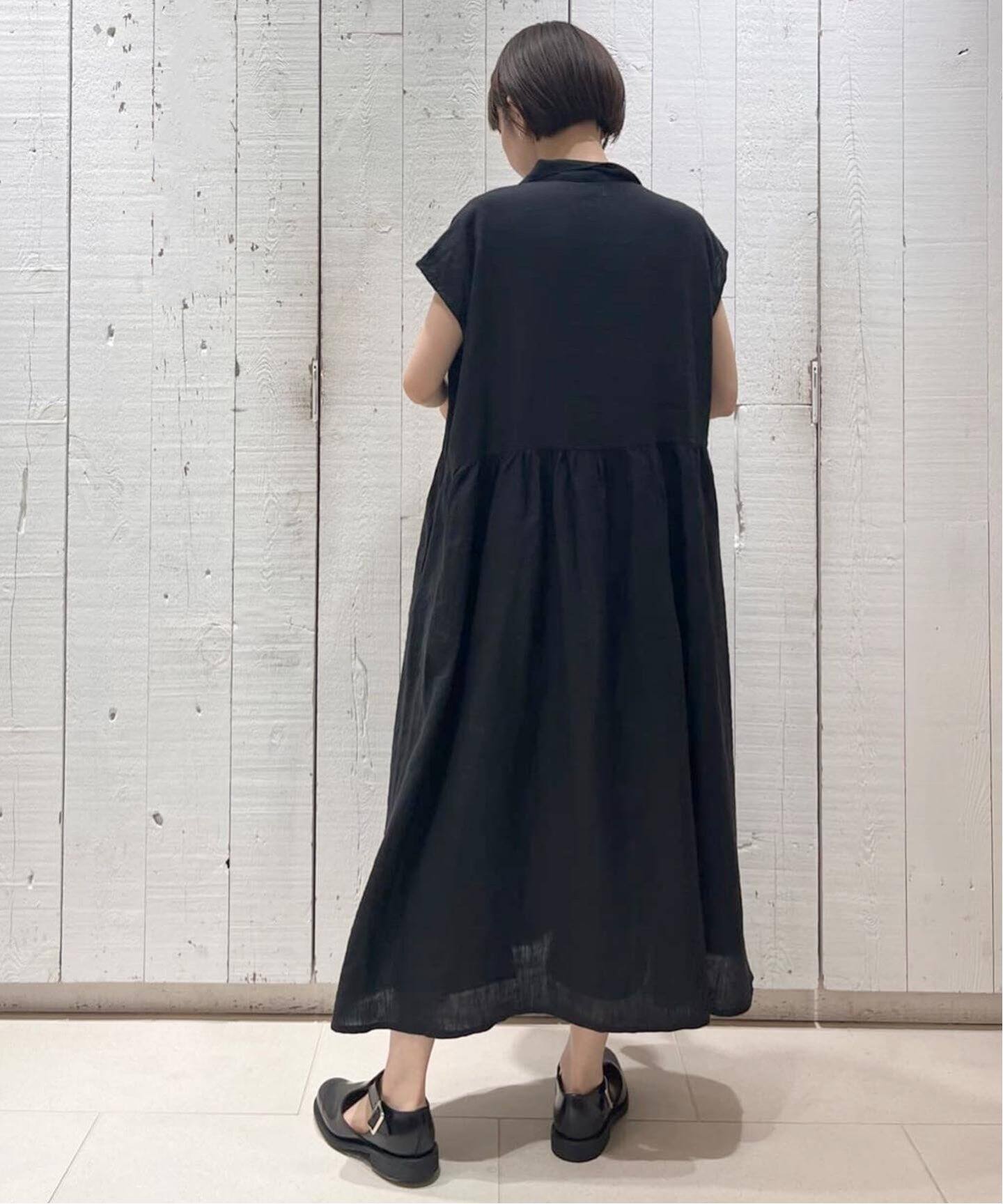 SOIL/ソイル】 LINEN PLAIN SHIRT DRESS（ワンピース）｜journal 