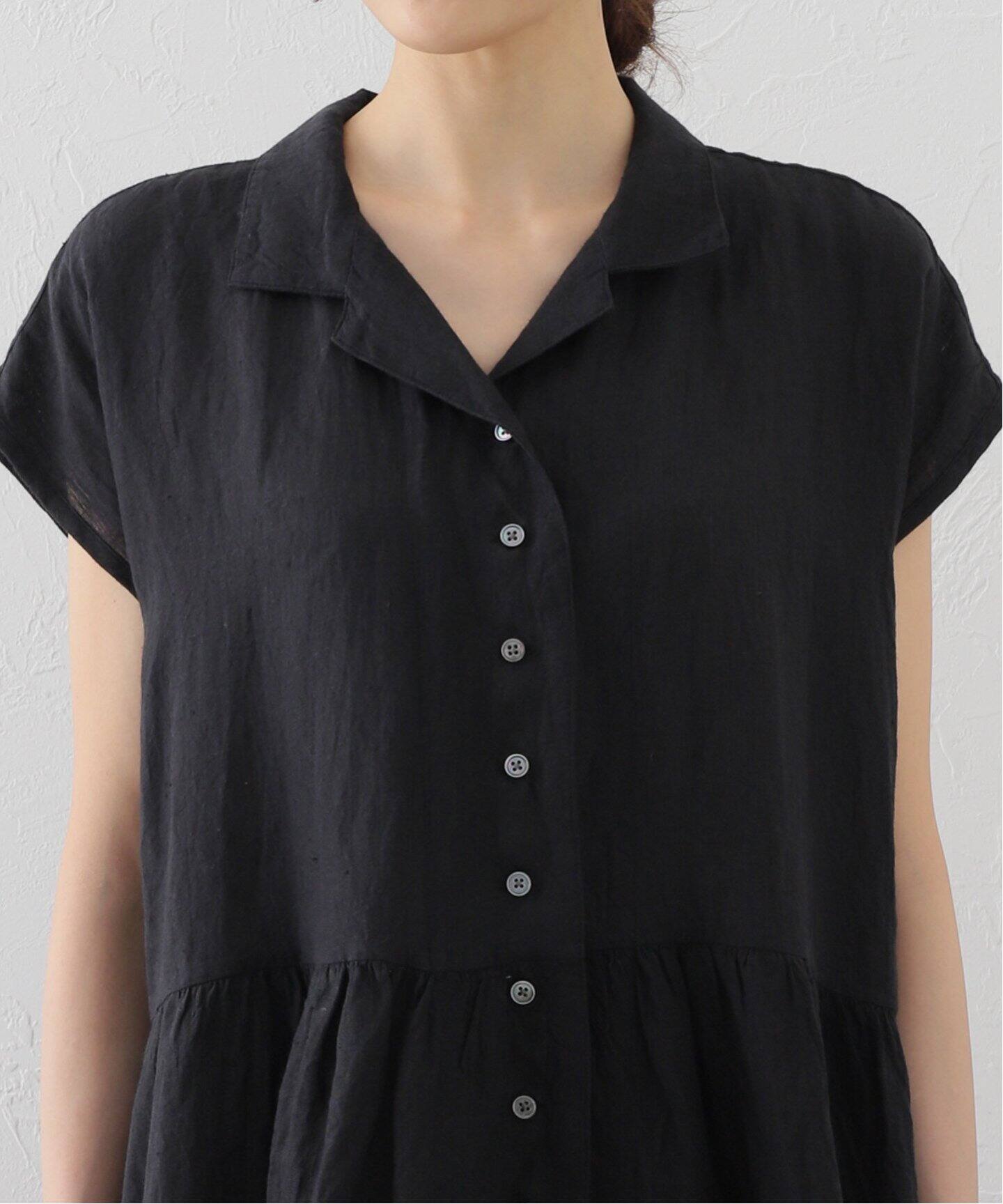 SOIL/ソイル】 LINEN PLAIN SHIRT DRESS（ワンピース）｜journal 