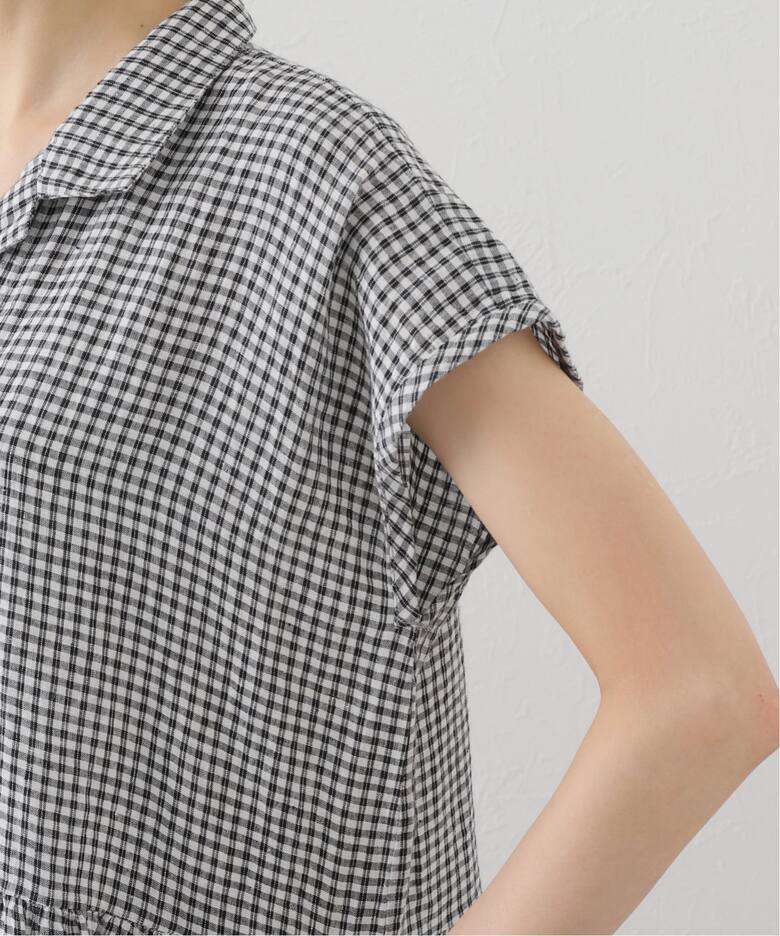 【SOIL/ソイル】 LINEN GINGHAM SHIRT DRESS（ワンピース）｜journal standard luxe（ジャーナル
