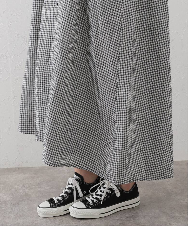 【SOIL/ソイル】 LINEN GINGHAM SHIRT DRESS（ワンピース）｜journal standard luxe（ジャーナル
