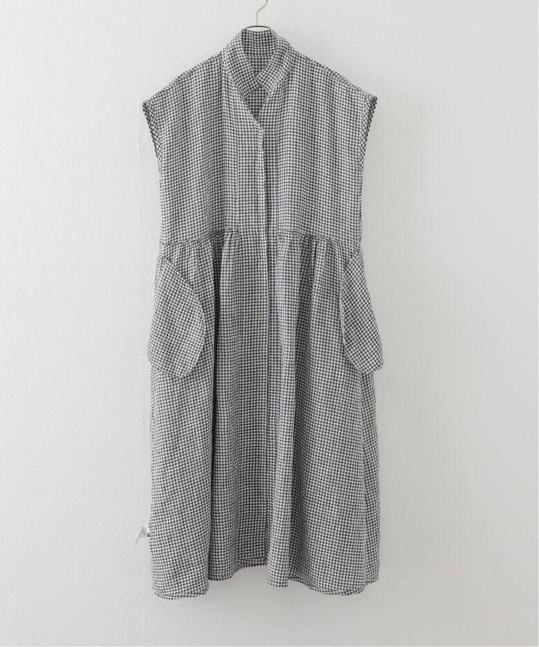 【SOIL/ソイル】 LINEN GINGHAM SHIRT DRESS（ワンピース）｜journal standard luxe（ジャーナル