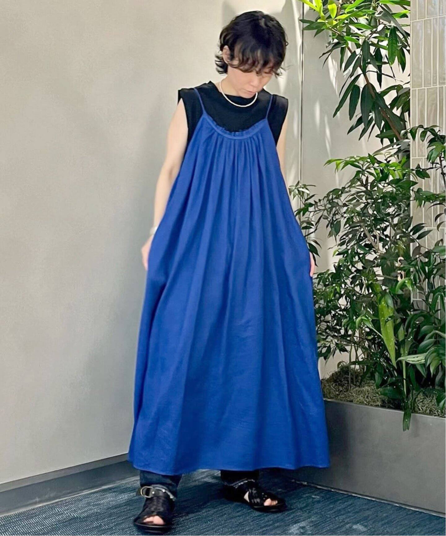 loomer / ルーマー】 Botanical dye Linen Onepiece（ワンピース 