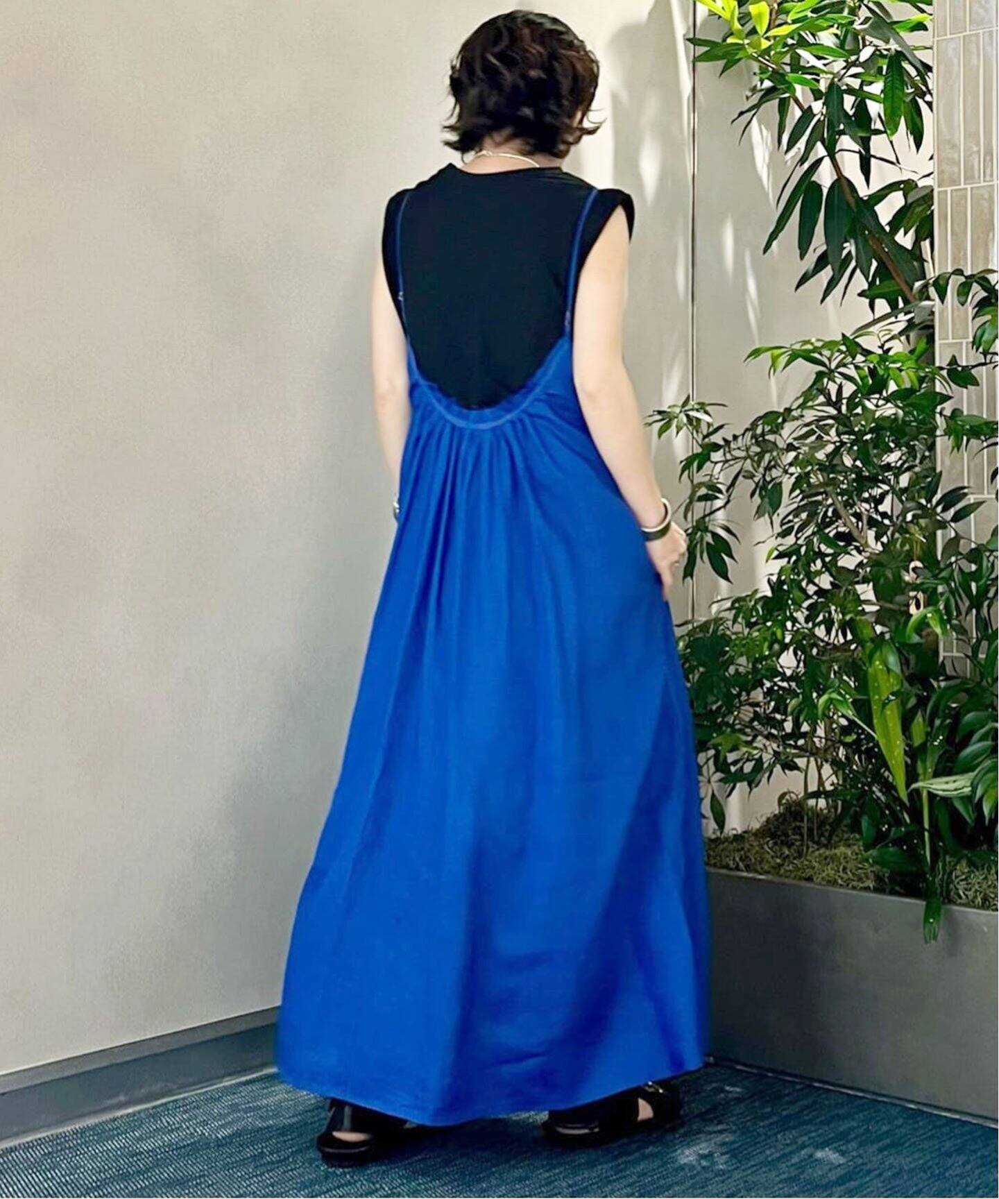 loomer / ルーマー】 Botanical dye Linen Onepiece（ワンピース 