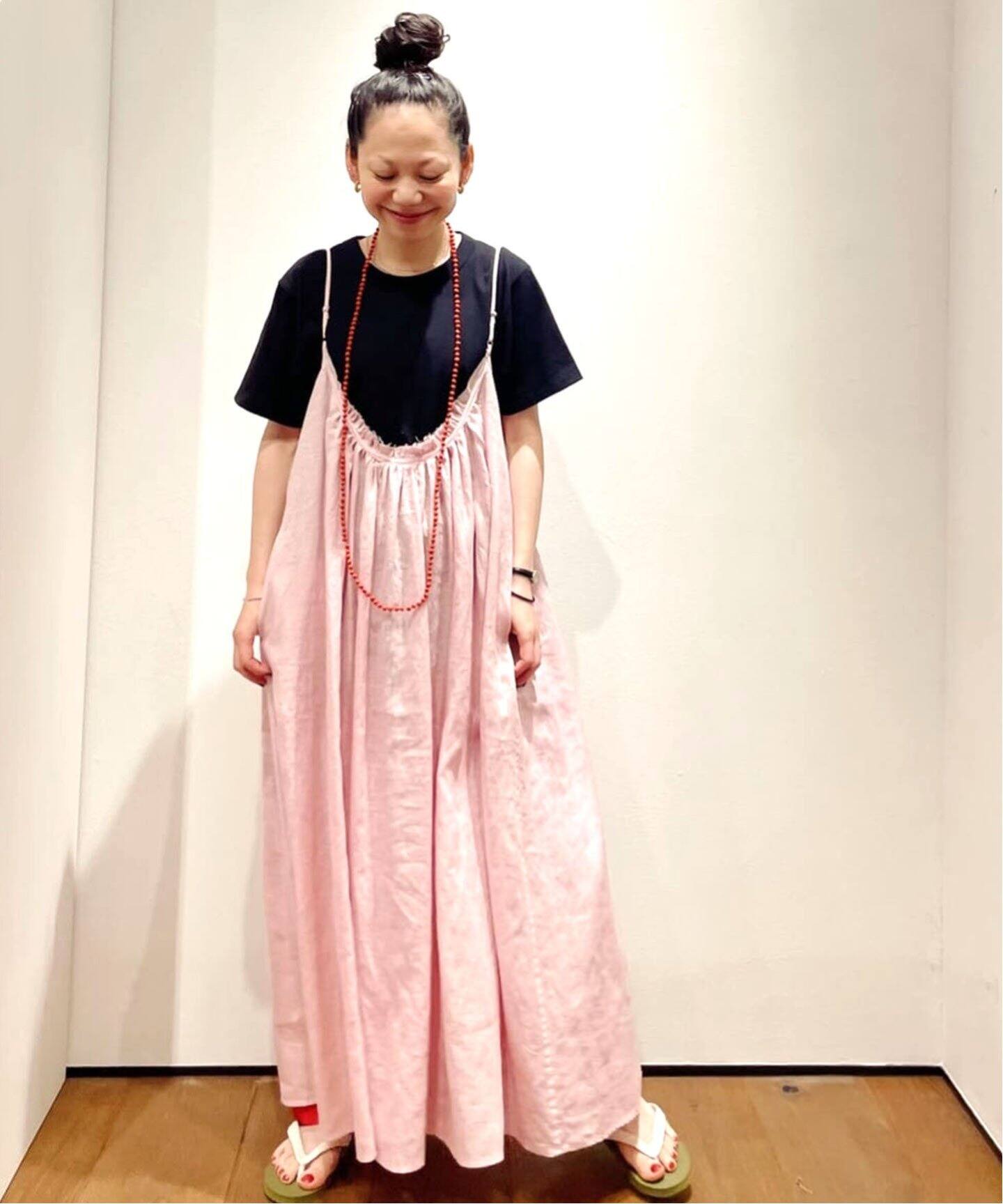 loomer / ルーマー】 Botanical dye Linen Onepiece（ワンピース 