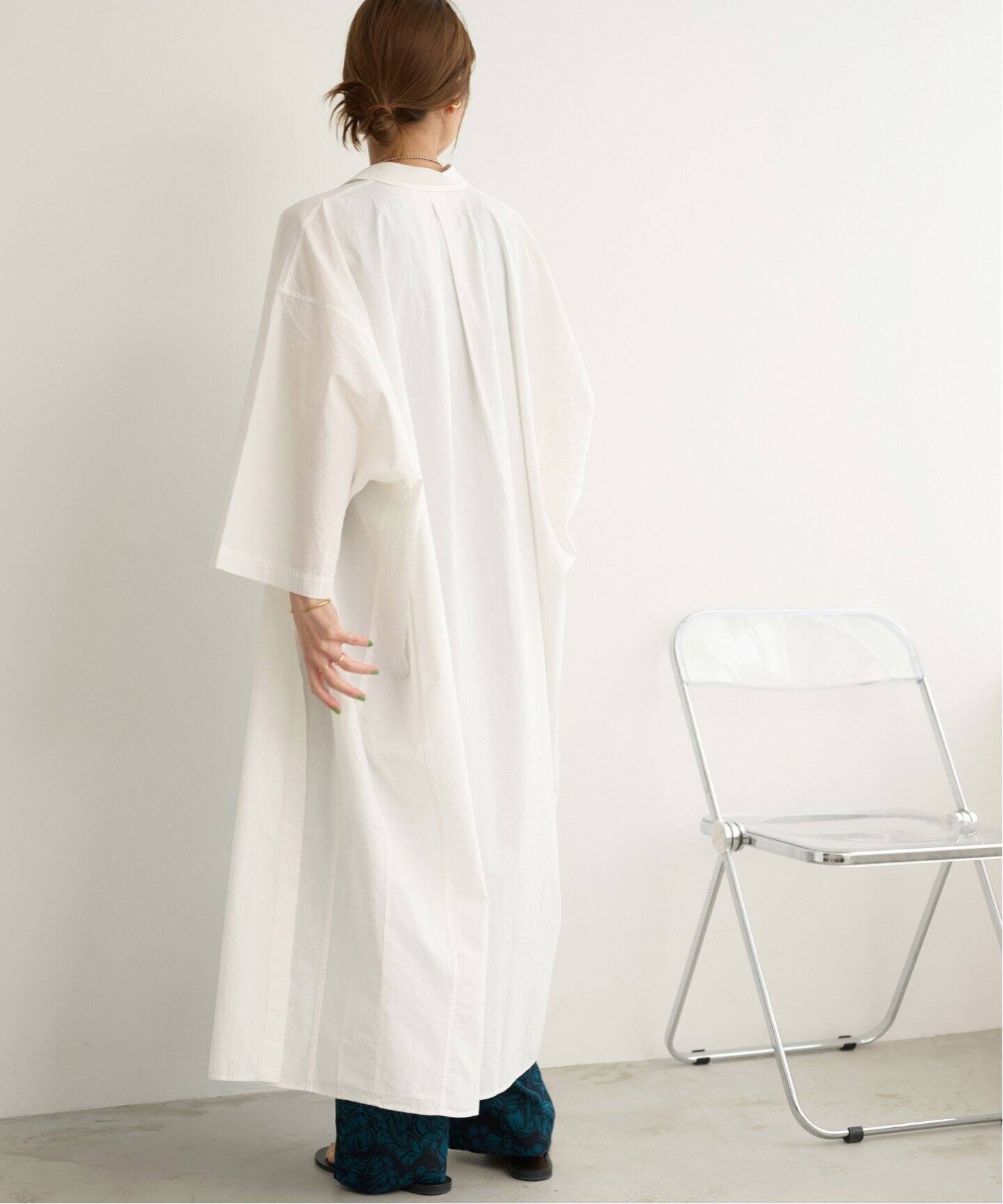 コットンコクーンワンピースドルマンスリーブ（ワンピース）｜JOURNAL  