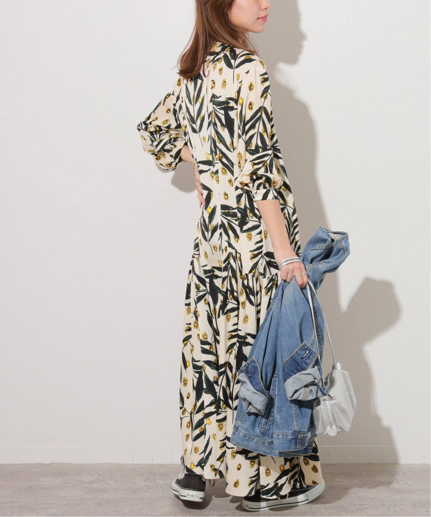 追加3》ホワイトボタニカルワンピース（ワンピース）｜JOURNAL  