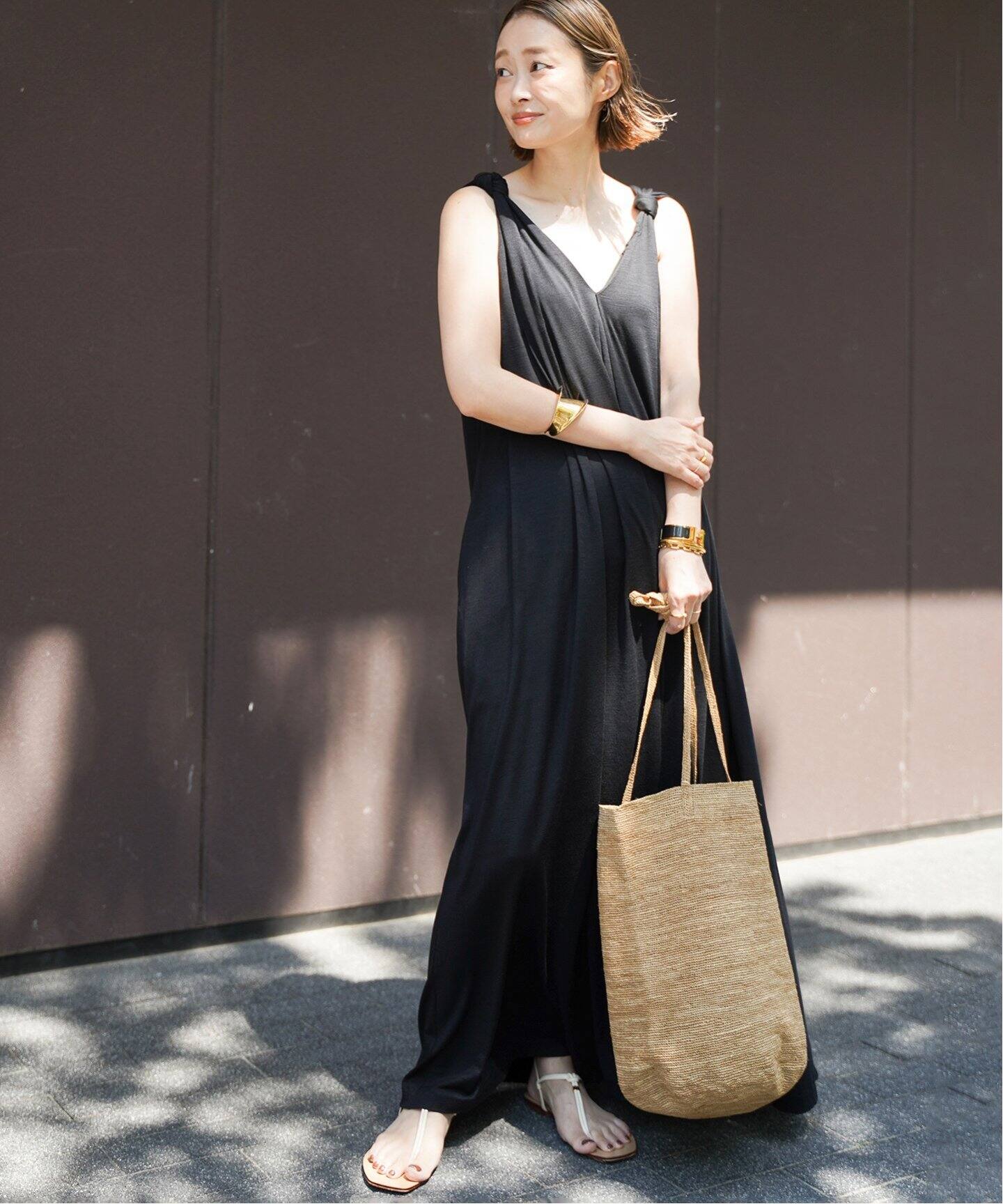 Prime wool jersey ワンピース（ワンピース）｜Deuxieme Classe 