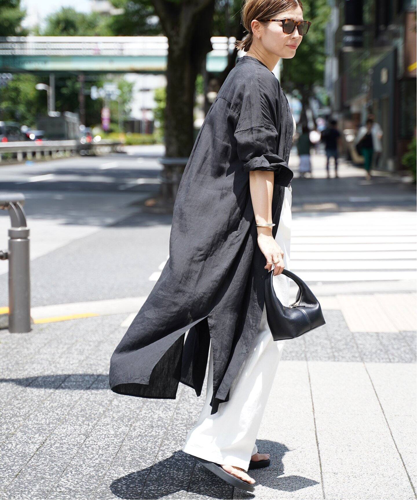 リネン ワンピース（ワンピース）｜Deuxieme Classe（ドゥーズィエム  