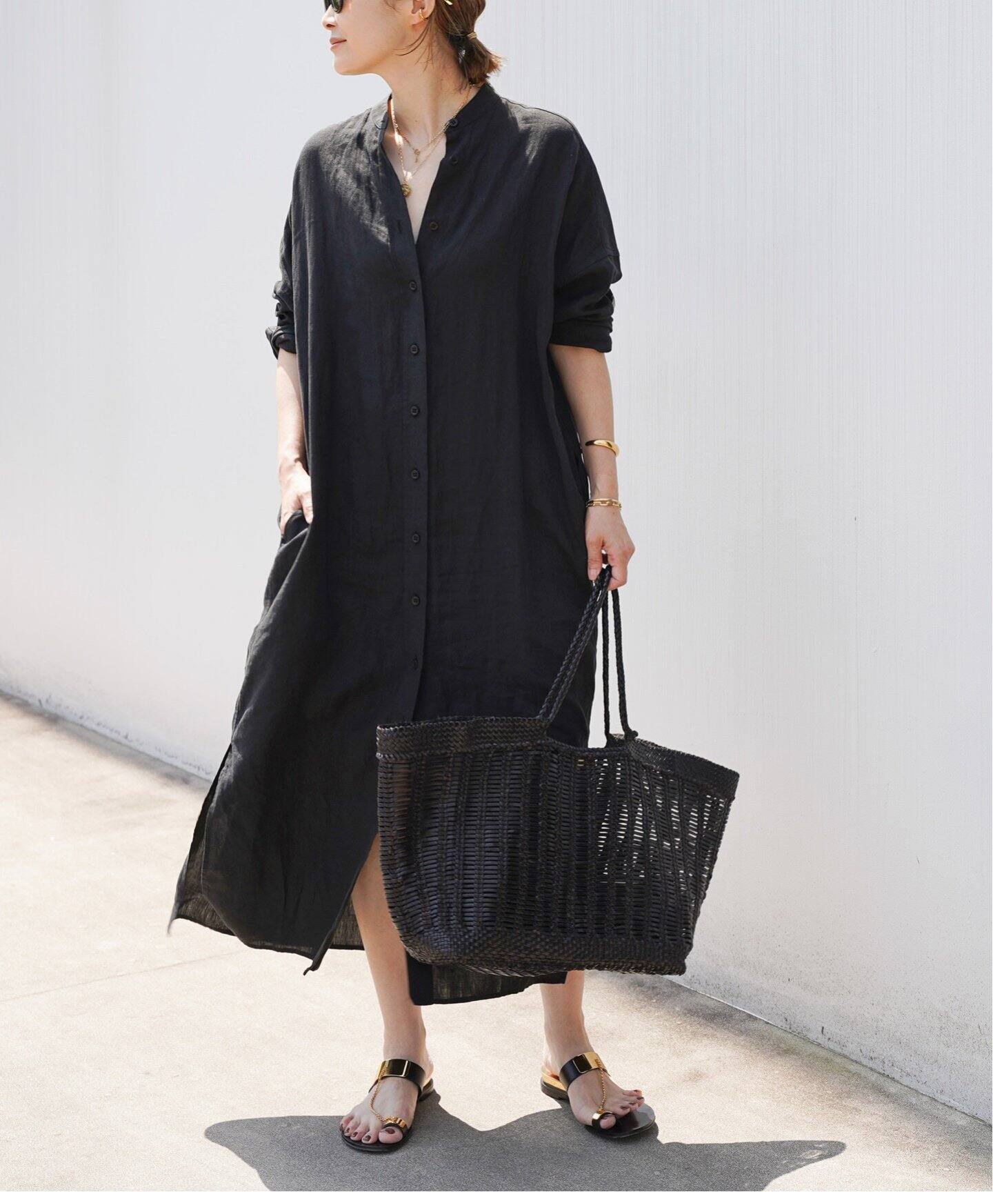 リネン ワンピース（ワンピース）｜Deuxieme Classe（ドゥーズィエム  