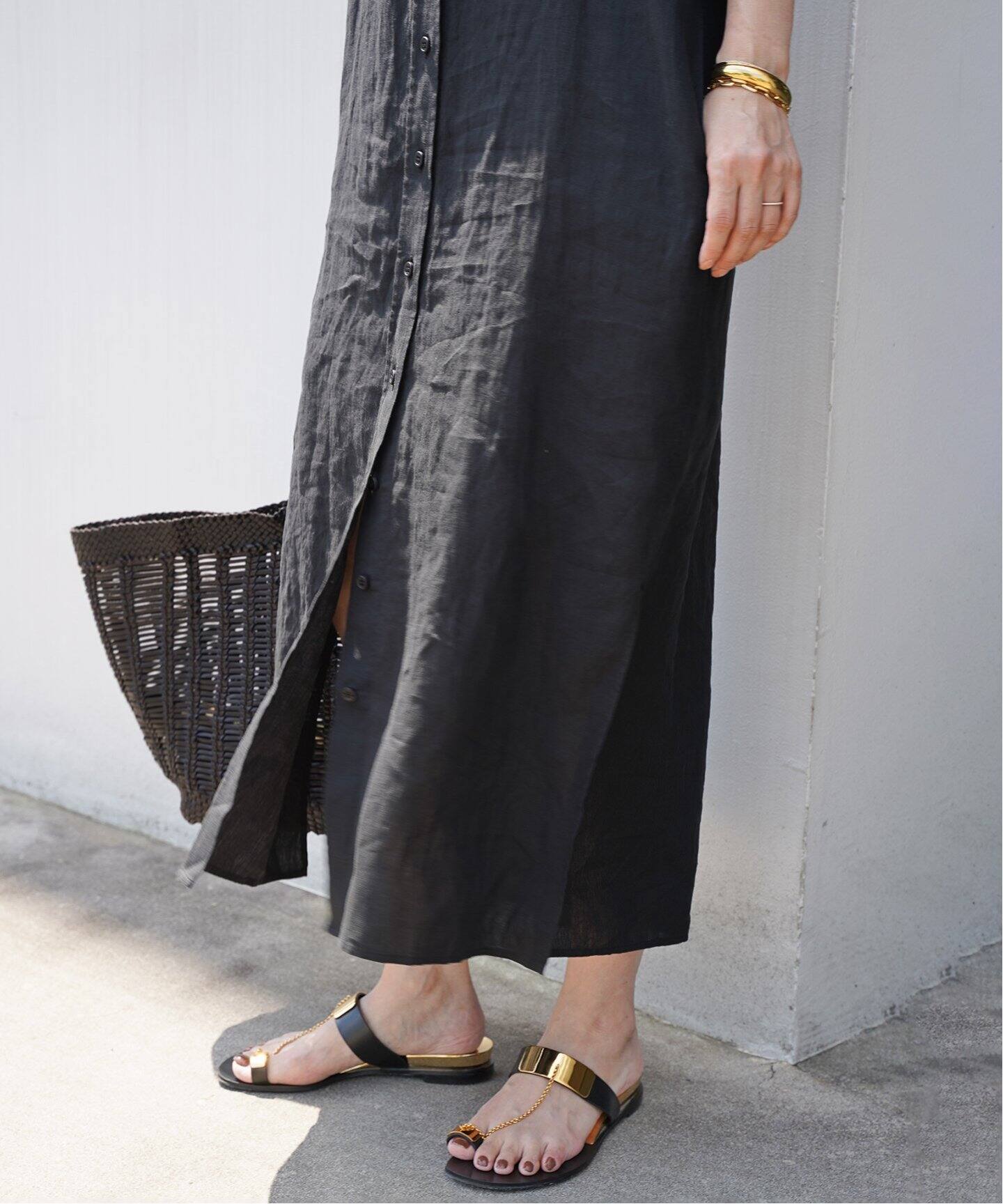 リネン ワンピース（ワンピース）｜Deuxieme Classe（ドゥーズィエム  