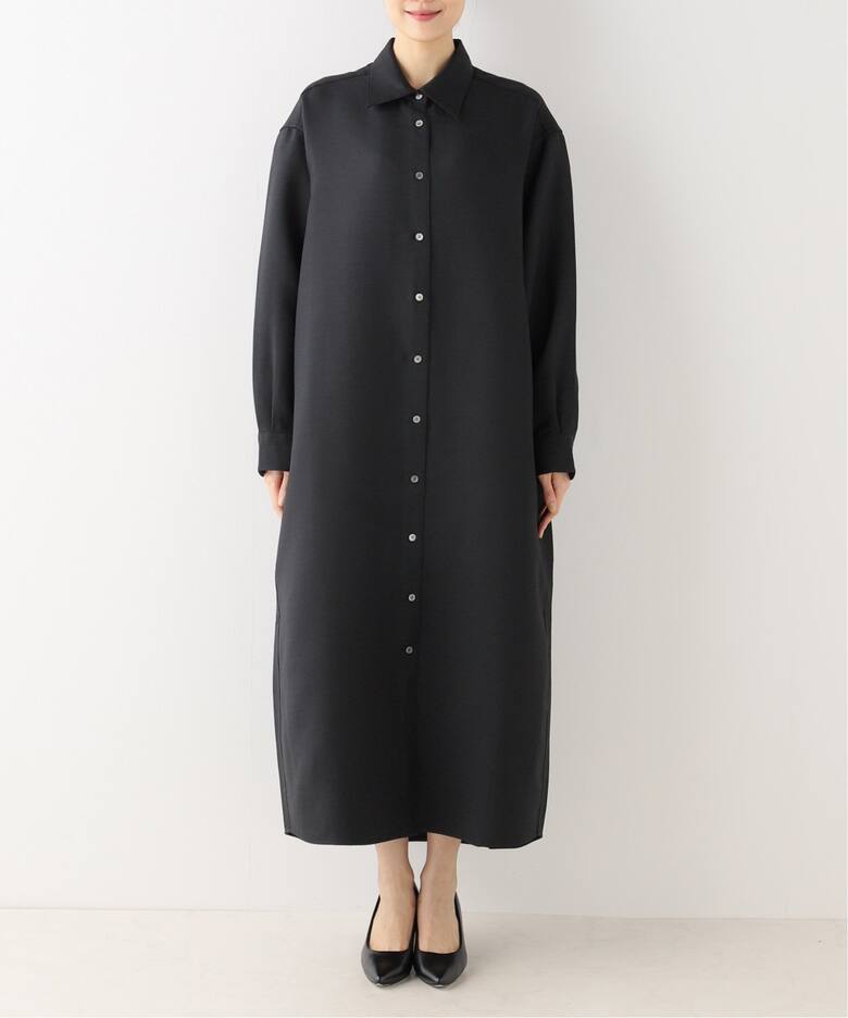 ARCH THE/アーチ ザ】 OVERSIZED WOOL SILK シャツドレス（シャツ  