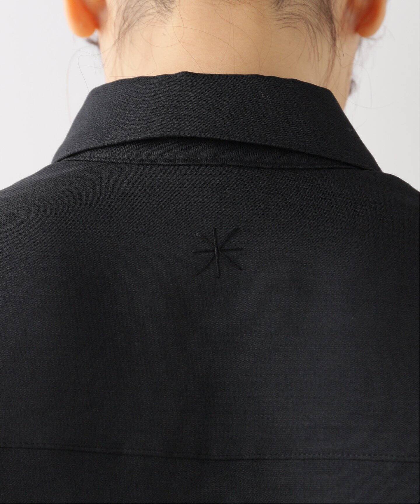 ARCH THE/アーチ ザ】 OVERSIZED WOOL SILK シャツドレス（シャツ 