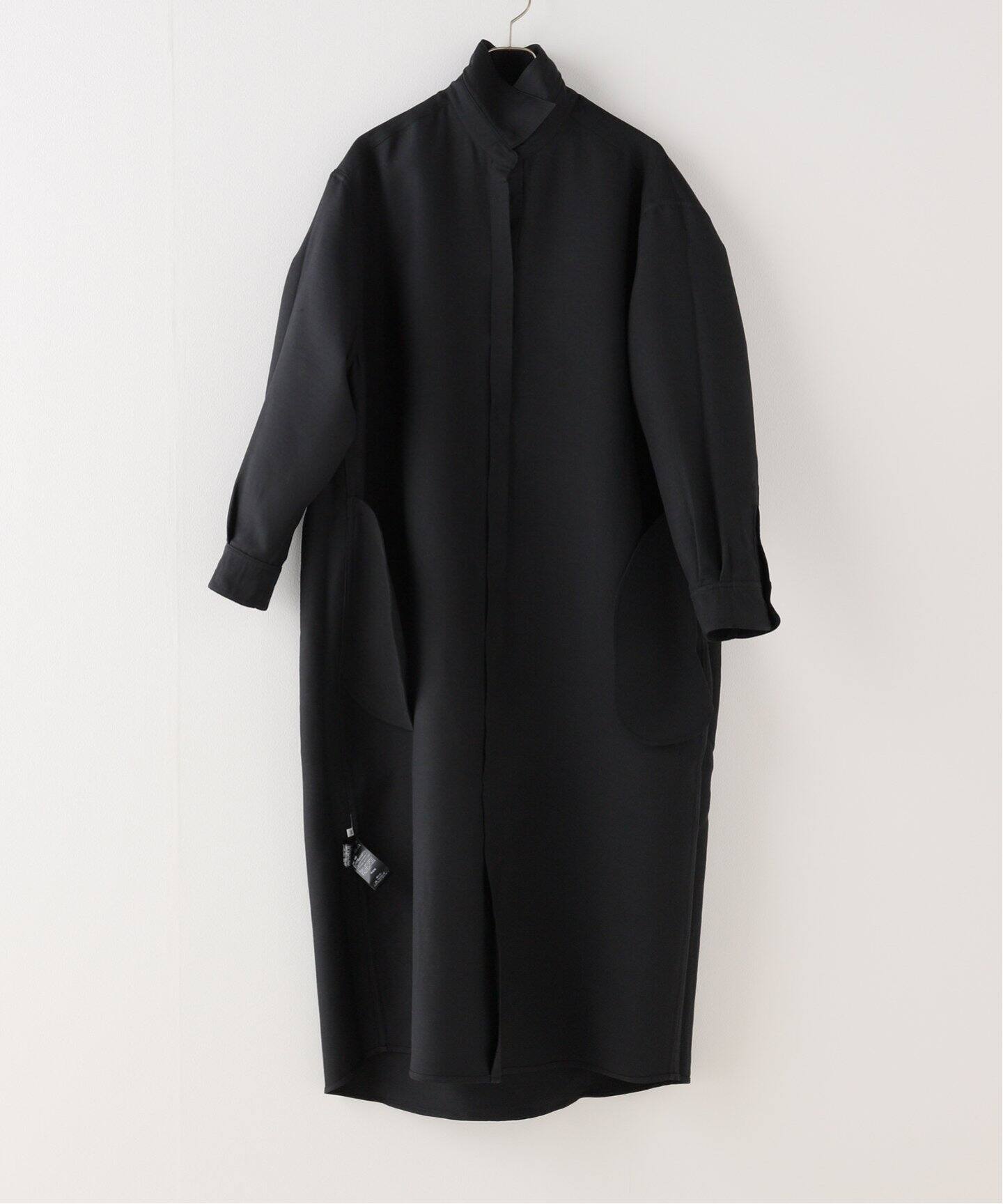 ARCH THE/アーチ ザ】 OVERSIZED WOOL SILK シャツドレス（シャツ  
