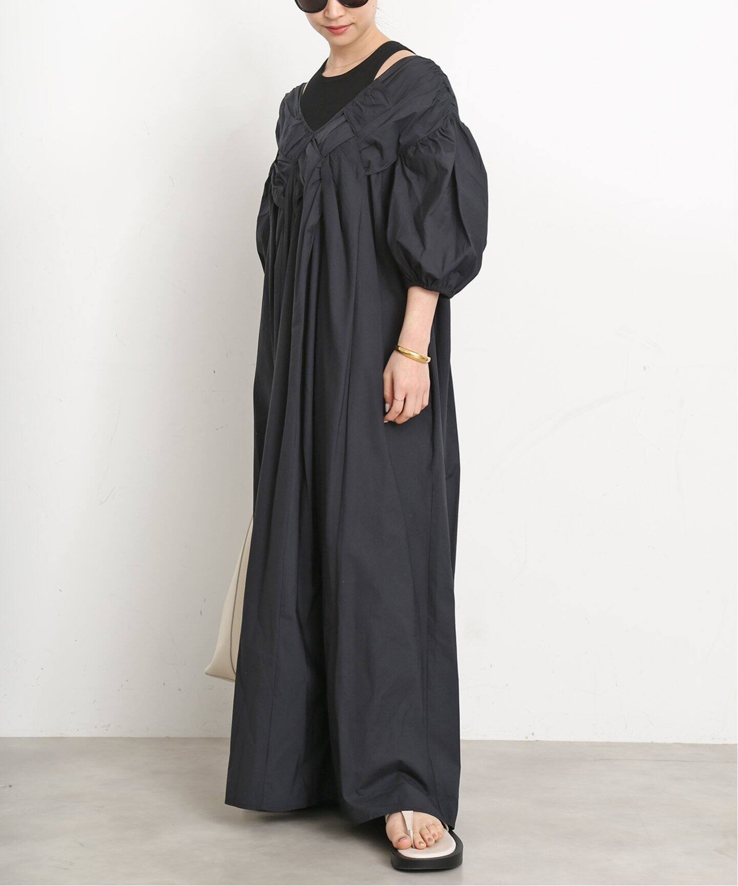 Marlette/マーレット】 Gathered ドレス（ワンピース  