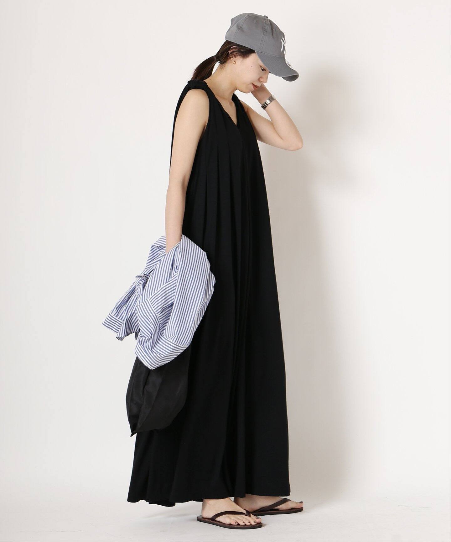 Prime wool jersey ワンピース（ワンピース）｜MUSE de Deuxieme  