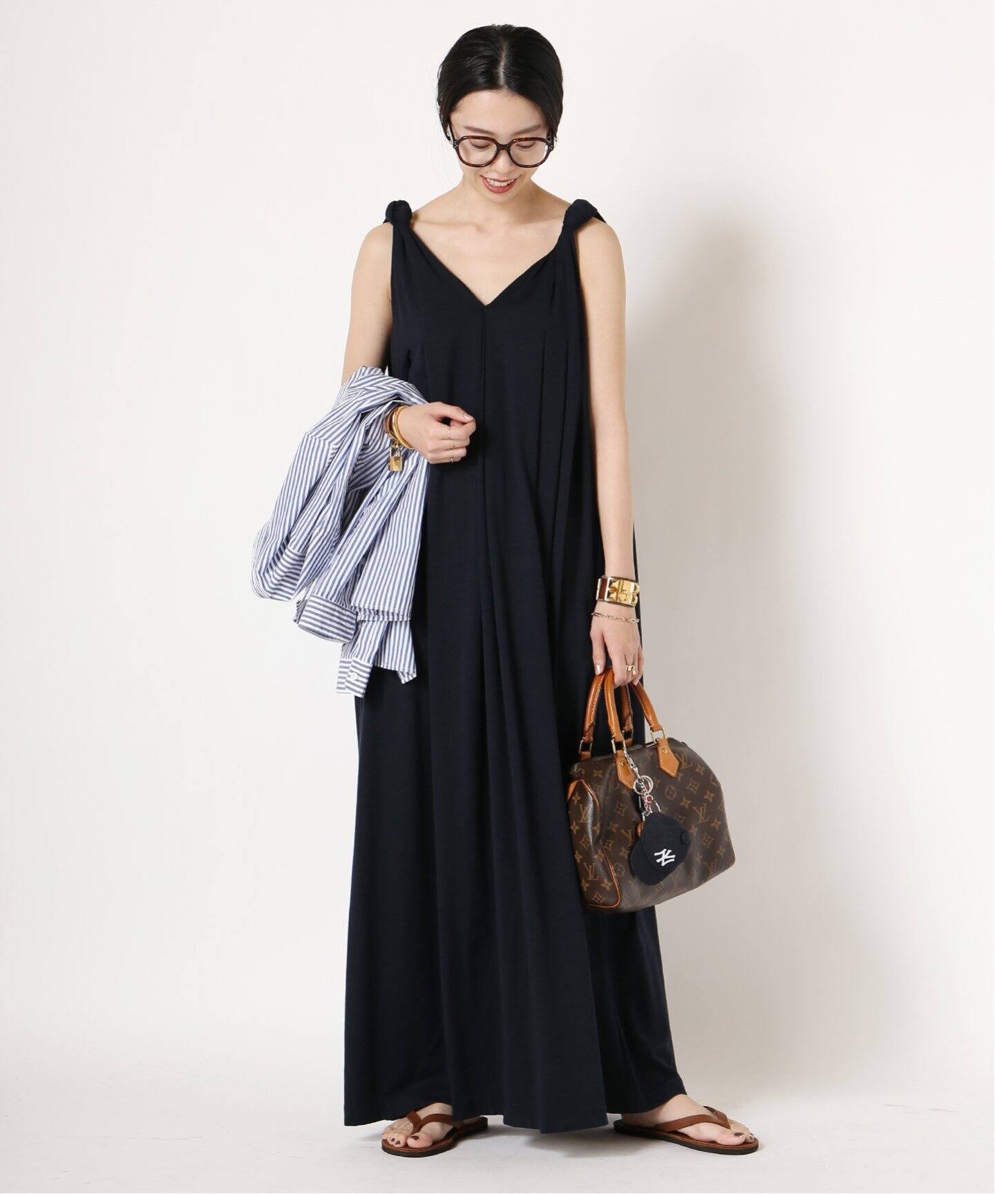 Prime wool jersey ワンピース（ワンピース）｜MUSE de Deuxieme  