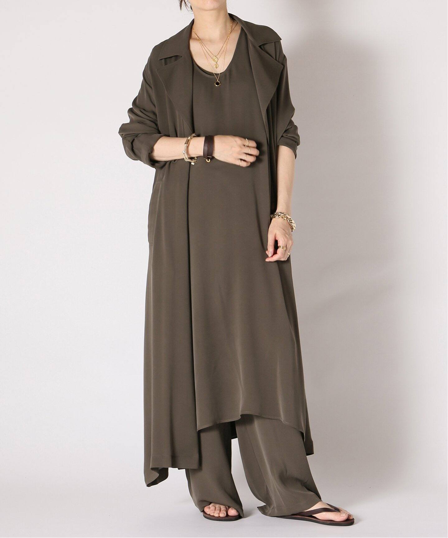 Col Pierrot/コルピエロ】SILK WASHABLE ワンピース（ワンピース  