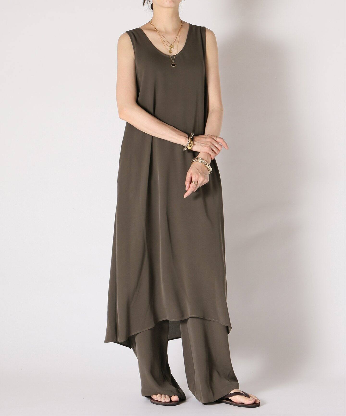 Col Pierrot/コルピエロ】SILK WASHABLE ワンピース（ワンピース  