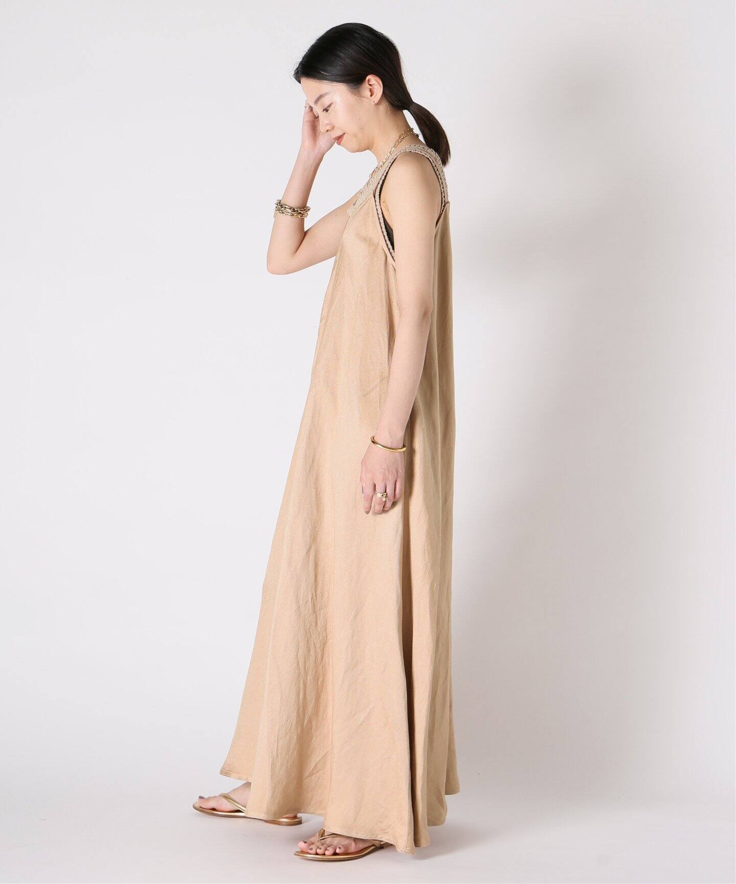 ドゥーズィエムクラス【M.A.B.E】JOSS PRINT MAXI サンドレス ドゥーズィエムクラスM.A.B.E プリントサンドレス