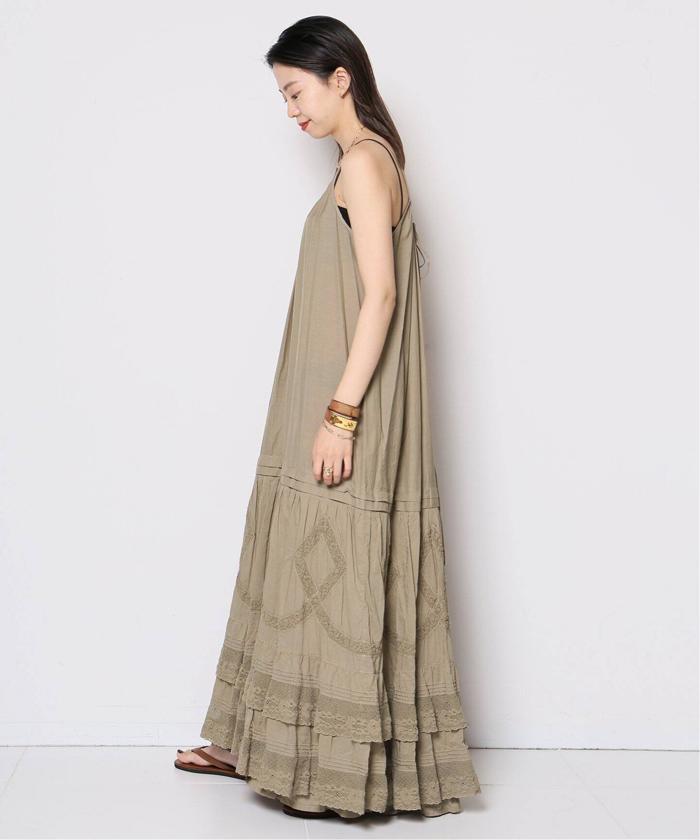 Col Pierrot/コルピエロ】セイヒンゾメ レースキャミソールドレス  