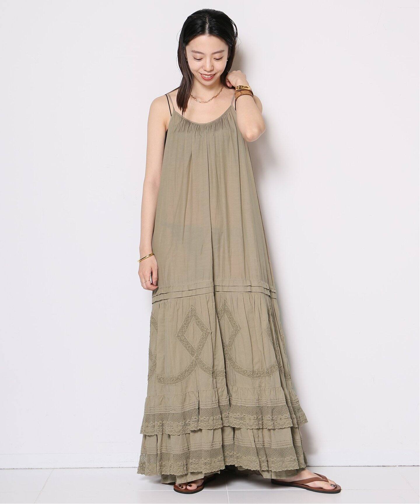 Col Pierrot/コルピエロ】セイヒンゾメ レースキャミソールドレス  