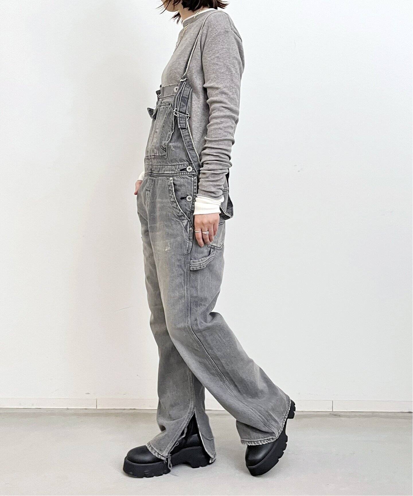 Denim over all（サロペット／オーバーオール）｜L
