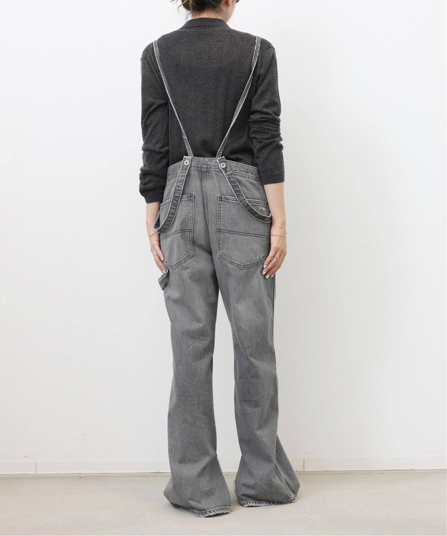 Denim over all（サロペット／オーバーオール）｜L