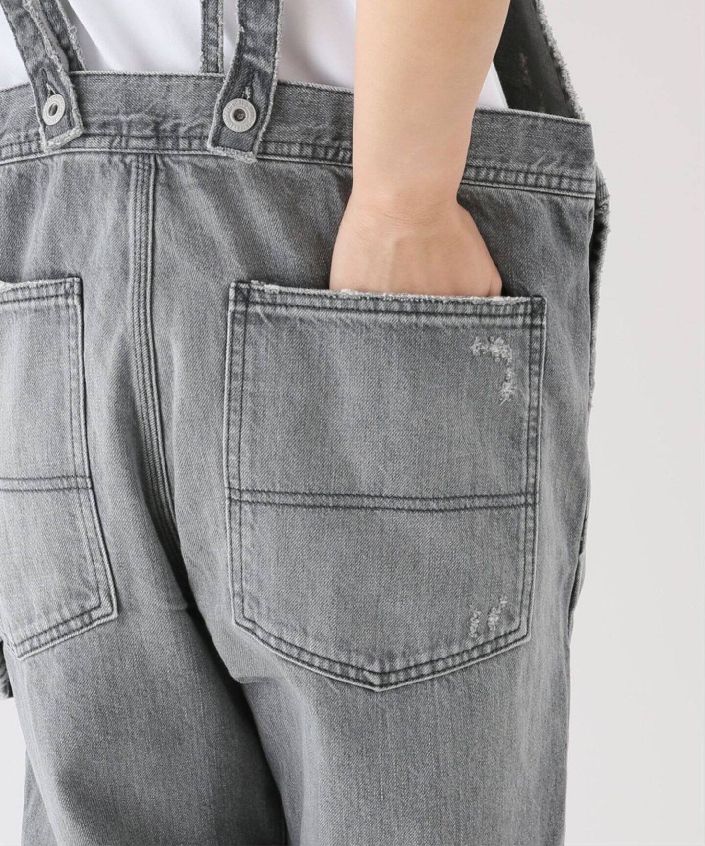 Denim over all（サロペット／オーバーオール）｜L
