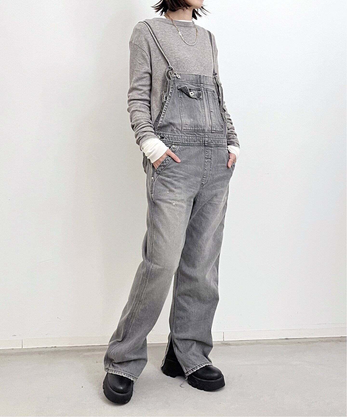 Denim over all（サロペット／オーバーオール）｜L