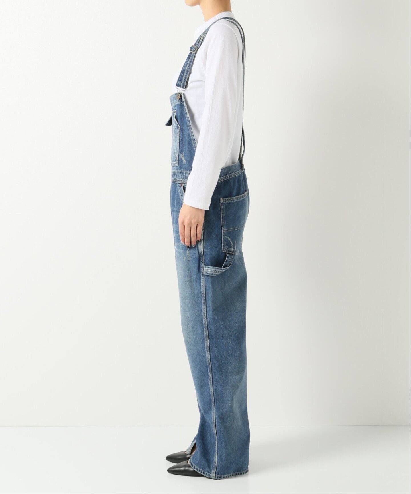 Denim OVER ALL（サロペット／オーバーオール）｜L