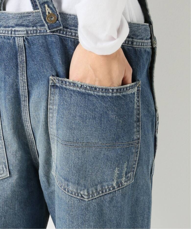 Denim OVER ALL（サロペット／オーバーオール）｜L