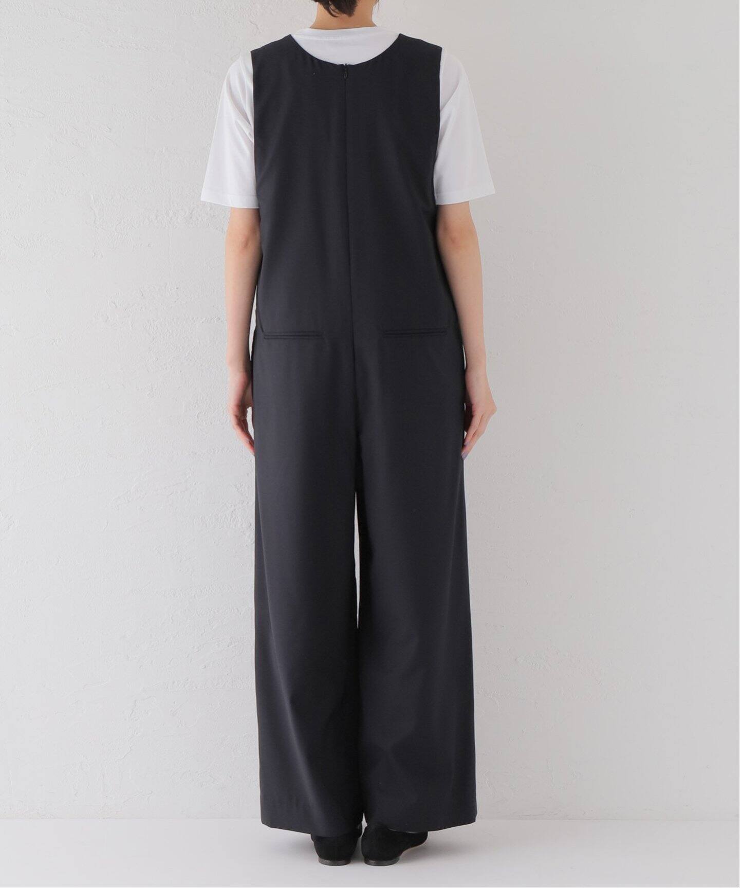 Wool×Silk All In One（つなぎ／オールインワン）｜L