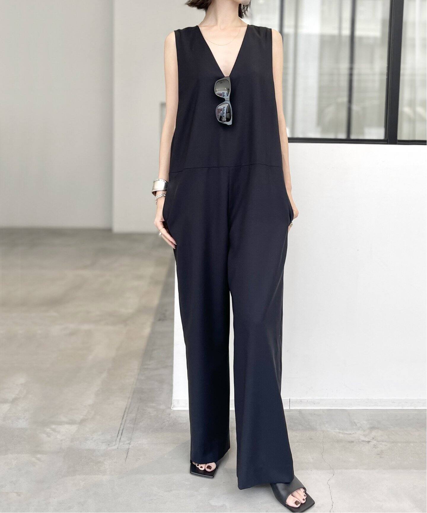 Wool×Silk All In One（つなぎ／オールインワン）｜L 