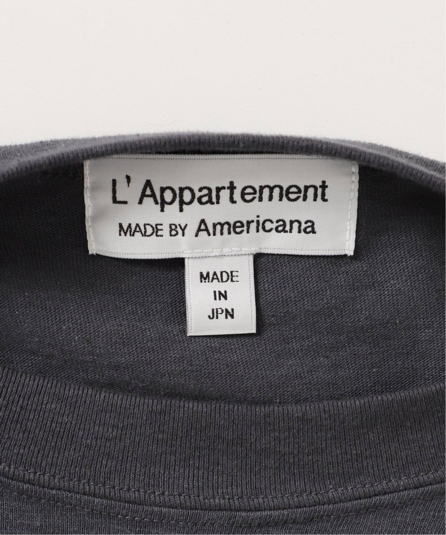 2025春の新作 Americana/アメリカーナ】Back Onepiece Nosleeve Logo トップス