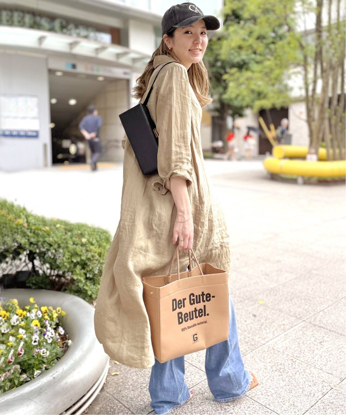 RAMIE SHIRT DRESS（ワンピース）｜L 