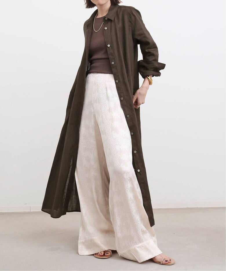 RAMIE SHIRT DRESS（ワンピース）｜L 