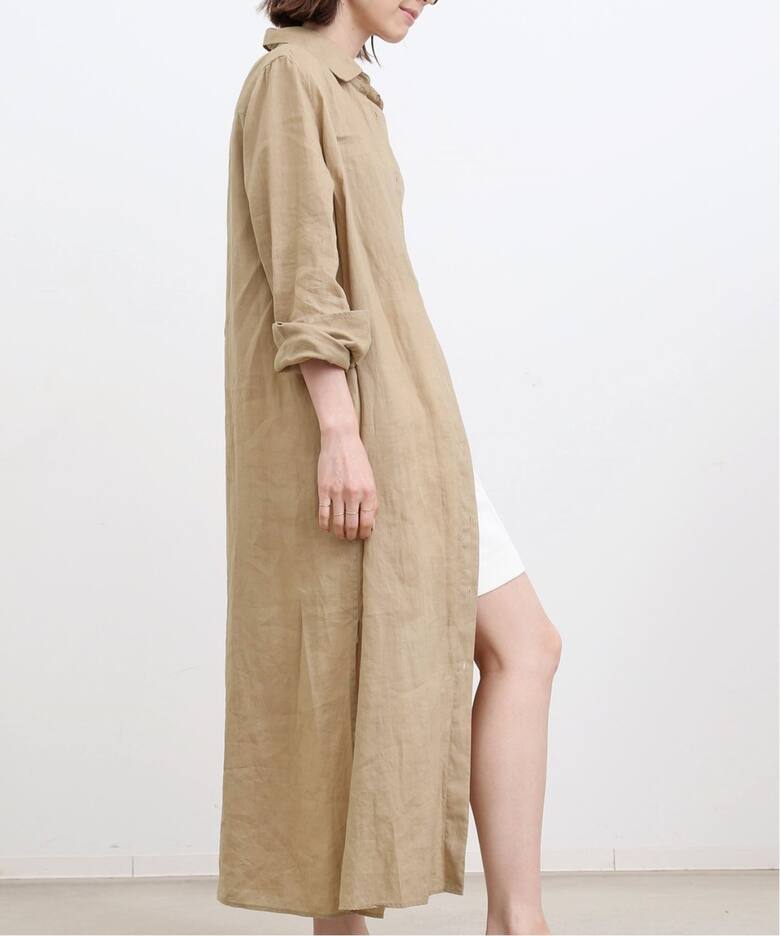 RAMIE SHIRT DRESS（ワンピース）｜L 