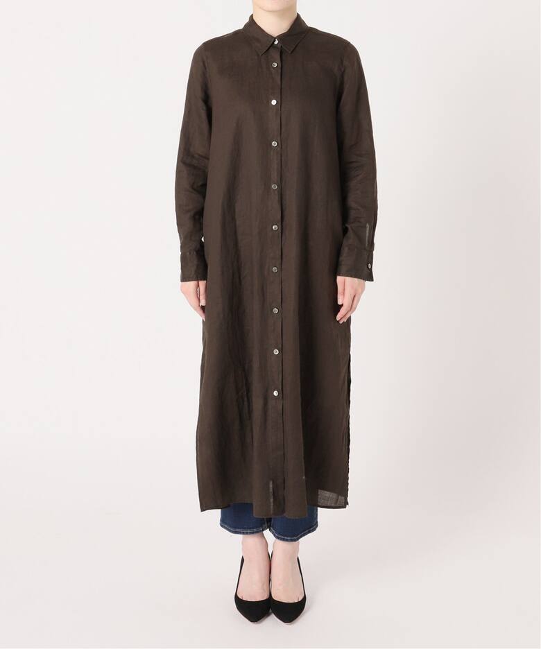 RAMIE SHIRT DRESS（ワンピース）｜L
